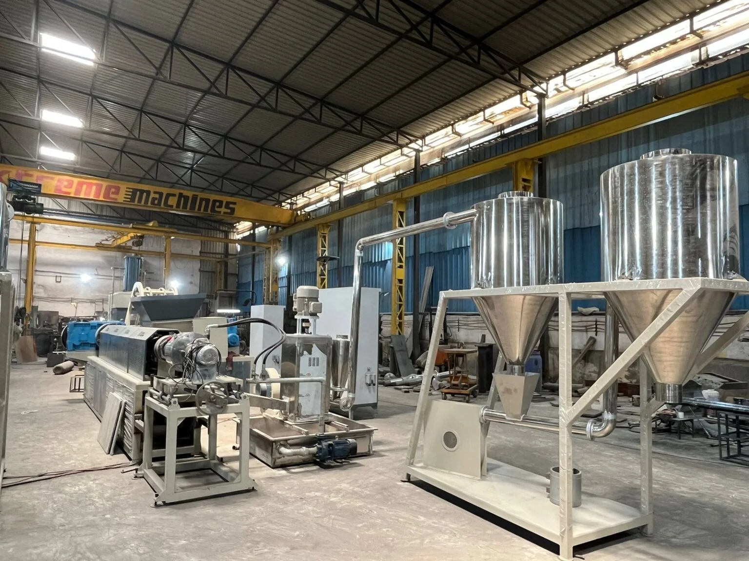 Finished Machinery Warehouse
