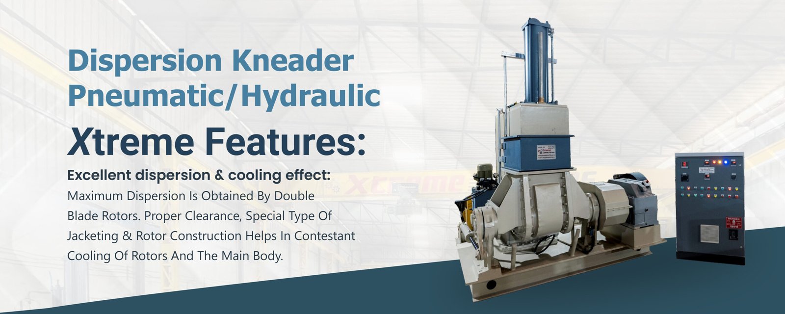 Dispersion Kneader | Rubber Kneader | Kneader Machine